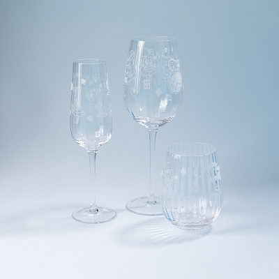 Бокал для шампанского Blanche, прозрачный