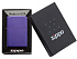 Зажигалка ZIPPO Classic с покрытием Purple Matte - Фото 7