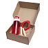 Набор подарочный INMODE: бутылка для воды, скакалка, стружка, коробка, красный - Фото 2