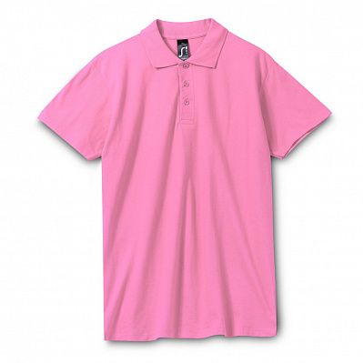 Рубашка поло мужская Spring 210, розовая (Розовый)