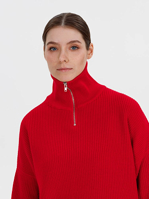 Джемпер Siluetti Birne, красный