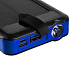 Аккумулятор с беспроводной зарядкой Holiday Maker Wireless, 10000 мАч, синий - Фото 7