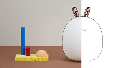 Силиконовый ночник Rombica LED Pika