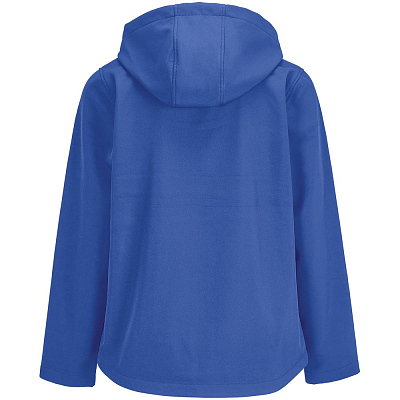 Куртка софтшелл с капюшоном женская Race Women, ярко-синяя (royal)