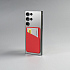 Чехол для карты на телефон Simply, самоклеящийся 65 х 97 мм, красный, PU  - Фото 3