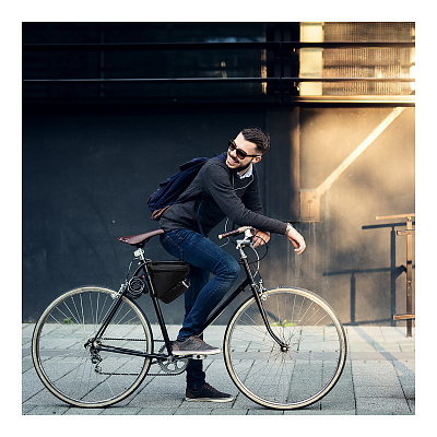 Велосумка "Ride it"  , черный