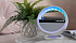 Bluetooth колонка "Smart Orb" 5Вт с беспроводным (15W) ЗУ, лампой, часами, FM радио, белый - Фото 2