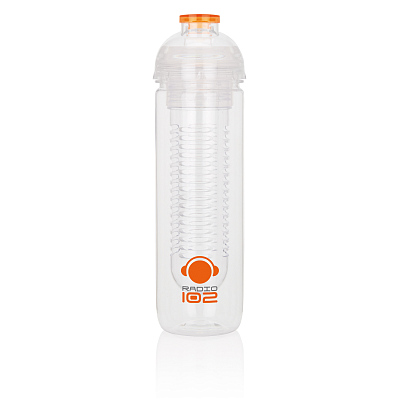 Бутылка для воды с контейнером для фруктов, 500 мл