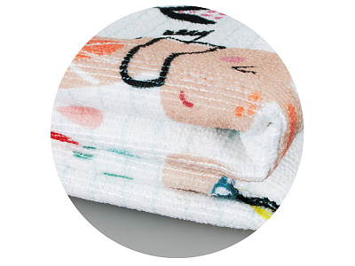 Полотенце для йоги для сублимации