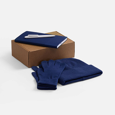 Набор Knit Warm  (Синий)