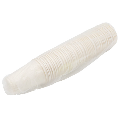 Набор 50 шт стаканов из кукурузного крахмала, 260 мл 