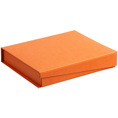 Коробка Duo под ежедневник и ручку, оранжевая (Оранжевый)