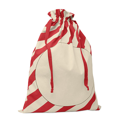 Large Santa cotton bag