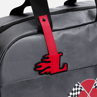 Стропа текстильная Fune 20 S, красная, 10 см