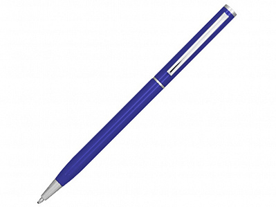 Ручка металлическая шариковая Slim (Синий)