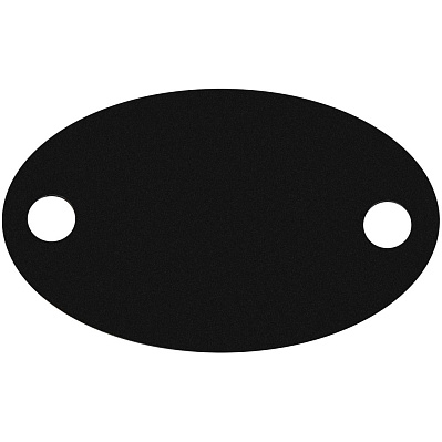 Шильдик металлический Alfa Oval  (Черный)
