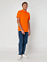 Рубашка поло мужская Virma Light, оранжевая - Фото 9