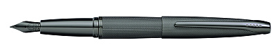 Перьевая ручка Cross ATX Titanium Grey PVD, перо F (Серый)