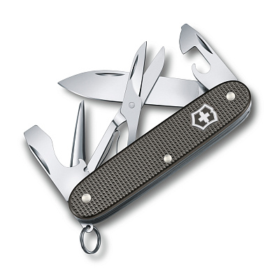 Нож перочинный VICTORINOX Pioneer X Alox LE 2022, 93 мм, 9 функций, алюминиевая рукоять  (Серый)