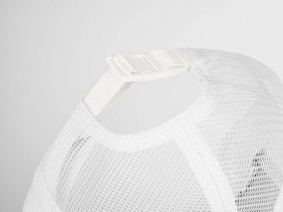 Бейсболка C3, белая