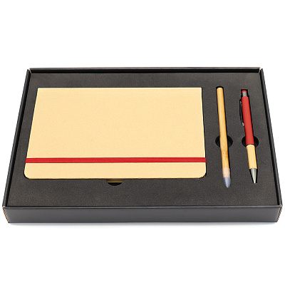 Подарочный набор EcoMind, Красный (Красный) Подарочный набор EcoMind, Красный (Красный)