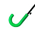 Зонт-трость Stenly Promo, зеленый - Фото 2