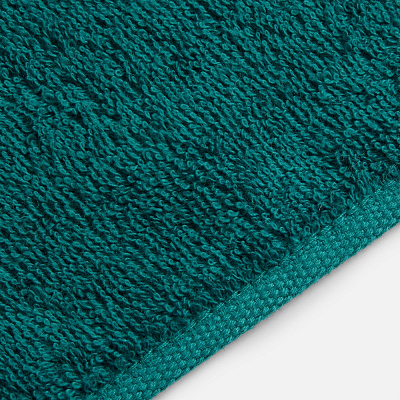 Полотенце махровое Hoya, большое, темно-бирюзовое