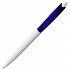 Ручка шариковая Bento, белая с синим - Фото 3