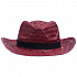 Шляпа Daydream, красная с черной лентой - Фото 2