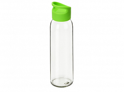 Стеклянная бутылка  Fial, 500 мл (Прозрачный/зеленое яблоко)