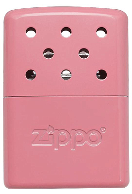 Каталитическая грелка ZIPPO, алюминий с покрытием Pink, розовая, матовая, на 6 ч, 51x15x74 мм