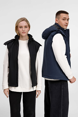 Жилет унисекс Sfera, черный