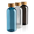 Бутылка для воды из rPET (стандарт GRS) с крышкой из бамбука FSC® - Фото 5