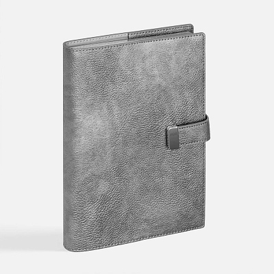 Ежедневник Repute, недатированный, серый