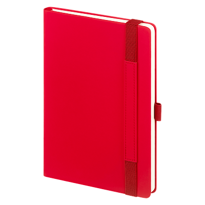 Ежедневник Альфа (Alpha) недатированный, красный/серый