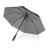 Двухцветный плотный зонт Impact из RPET AWARE™ с автоматическим открыванием, d120 см - Фото 7