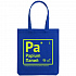 Холщовая сумка «Папий», ярко-синяя - Фото 2