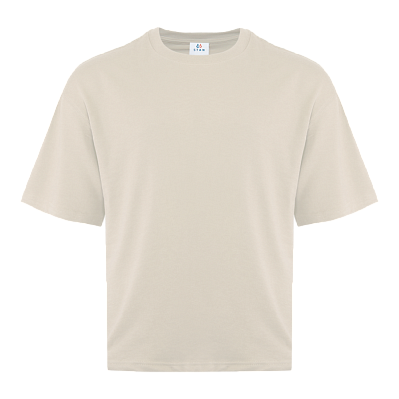 Футболка унисекс оверсайз STAN хлопок/полиэстер 260, 40 (Молочный)