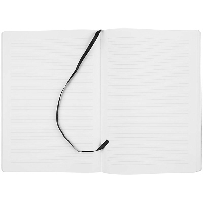 Блокнот Urban, в линейку, черный