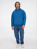 Худи оверсайз унисекс Tolla, синее (джинс) - Фото 15