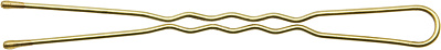 Шпильки Dewal Beauty волна 60мм (24 шт) золотистые (Золотистый)