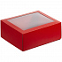 Коробка с окном InSight, красная - Фото 1