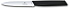 Нож для овощей и фруктов VICTORINOX Swiss Modern, лезвие 10 см с волнистой кромкой, чёрный - Фото 1