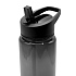 Пластиковая бутылка Jogger, черная - Фото 3