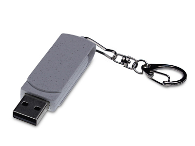 USB 2.0- флешка промо Варуна на 32 Гб с поворотным механизмом (Серый)