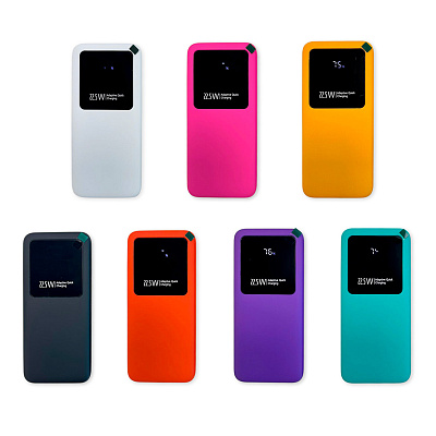 Внешний аккумулятор Kris soft touch 10000mAh (Светло-зеленый)