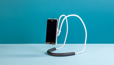 Держатель "Hands free" для мобильного телефона, белый