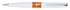 Ручка шариковая Pierre Cardin LIBRA, цвет - белый и оранжевый. Упаковка В - Фото 1