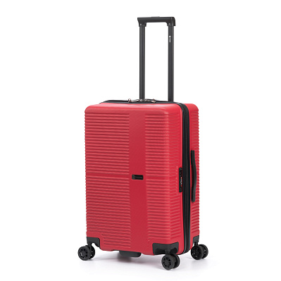 Чемодан TORBER Elton , ABS-пластик, 41 х 28 х 68 см, 64 л (Красный)