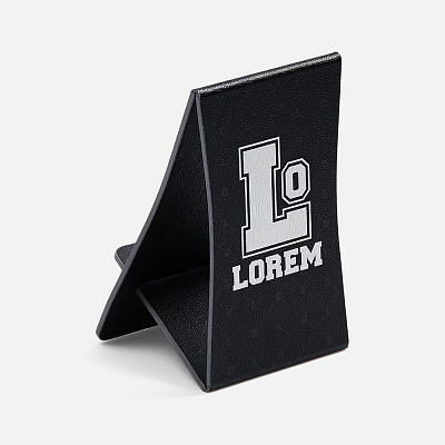 Подставка для телефона Petrus, черная